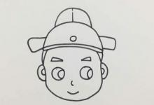古代詩人的簡筆畫漫畫