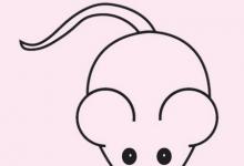 可愛(ài)卡通鼠標(biāo)棒圖圖片