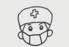 戴口罩的醫(yī)生如何畫出簡單又漂亮的畫？
