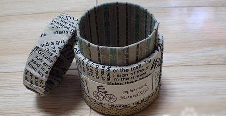 廢舊物手工制作-可愛(ài)的小盒子