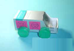 幼兒手工制作小汽車(chē)怎么做？(組圖)