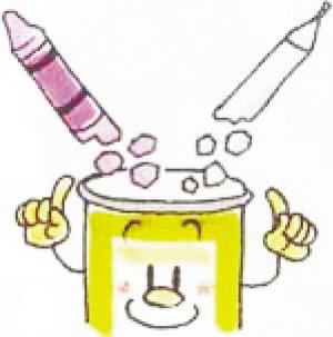 幼兒手工制作:彩色蠟燭