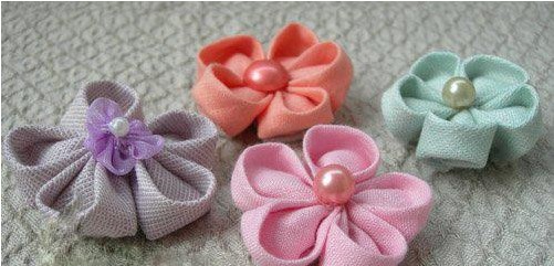 幼兒手工制作櫻花胸針