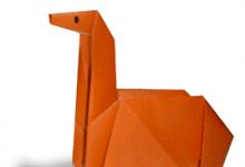 兒童手折立體小馬