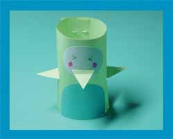 南極企鵝的手工制作方法!