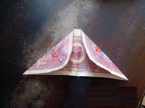 用錢(qián)折心的手工做法!