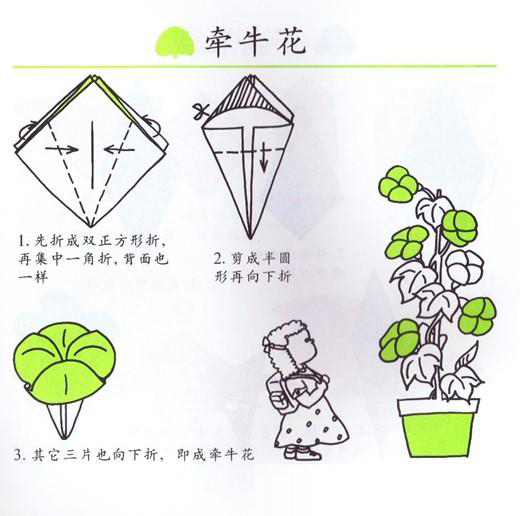 兒童折紙：牽?；ǖ氖止ふ鄯?