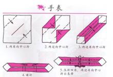 如何折疊手表手表的手動折疊方法