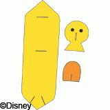 黃色橡皮鴨的手工小制作