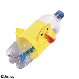 黃色橡皮鴨的手工小制作