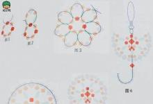 手工制作的小傘珠飾
