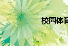 校園體育文化的作用