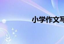 小學作文寫作方法與技巧