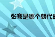 張騫是哪個朝代的人（張騫是哪里人）