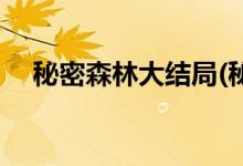 秘密森林大結(jié)局(秘密森林的結(jié)局是什么)