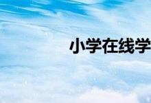 小學(xué)在線學(xué)習(xí)平臺(tái)有哪些？