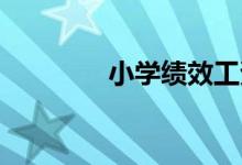 小學績效工資發(fā)放實施細則