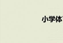 小學(xué)體育立定跳遠(yuǎn)
