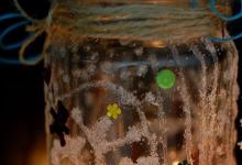 雪花許愿瓶的制作方法