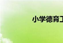 小學(xué)德育工作如何開展？