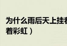 為什么雨后天上掛著彩虹（為什么雨后天上掛著彩虹）