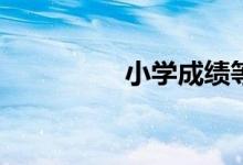 小學(xué)成績等級怎么劃分？