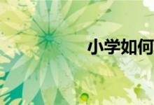 小學(xué)如何做育人工作？
