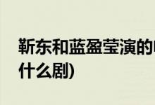 靳東和藍盈瑩演的電視劇(靳東與藍盈瑩合作什么劇)