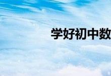 學(xué)好初中數(shù)學(xué)有什么經(jīng)驗？