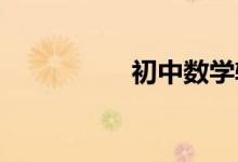 初中數(shù)學輔導資料推薦