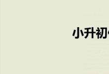 小升初作文如何寫(xiě)