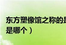 東方塑像館之稱的是哪個(gè)石窟（東方塑像館的是哪個(gè)）
