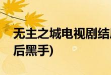 無(wú)主之城電視劇結(jié)局(無(wú)主之城中最后誰(shuí)是幕后黑手)