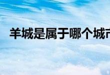 羊城是屬于哪個(gè)城市的（羊城是哪個(gè)城市）