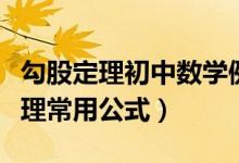 勾股定理初中數(shù)學例題講解（初中數(shù)學勾股定理常用公式）