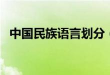 中國(guó)民族語言劃分（民語言類是什么意思）
