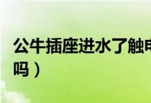 公牛插座進(jìn)水了觸電嗎（插座進(jìn)水后自己會(huì)干嗎）