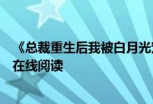 《總裁重生后我被白月光寵上天顏夕傅深》時(shí)來(lái)秋日開全文在線閱讀