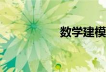 數(shù)學(xué)建模的基礎(chǔ)思想？