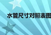 水管尺寸對(duì)照表圖解(水管尺寸對(duì)照表)