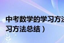 中考數(shù)學(xué)的學(xué)習(xí)方法和技巧(中考數(shù)學(xué)高效學(xué)習(xí)方法總結(jié))