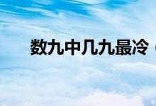 數(shù)九中幾九最冷(數(shù)九寒冬幾九最冷)