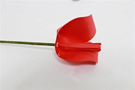 彩紙郁金香花束制作方法6