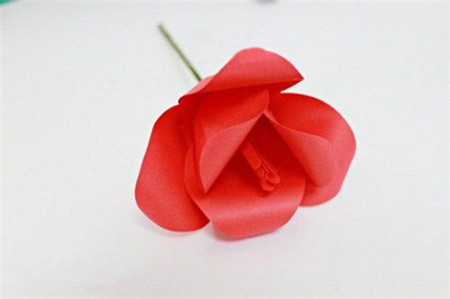 彩紙郁金香花束制作方法7