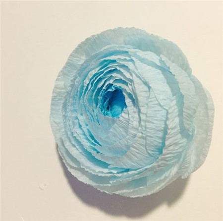 皺紋紙牡丹花制作方法圖解6