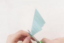 折紙雪花步驟圖解