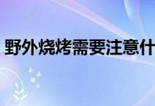 野外燒烤需要注意什么（燒烤需要注意什么）