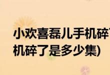 小歡喜磊兒手機碎了是第幾集(小歡喜磊兒手機碎了是多少集)