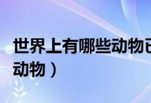 世界上有哪些動(dòng)物已經(jīng)滅絕了（世界上有哪些動(dòng)物）