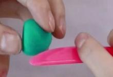 蓮蓬粘土的制作方法